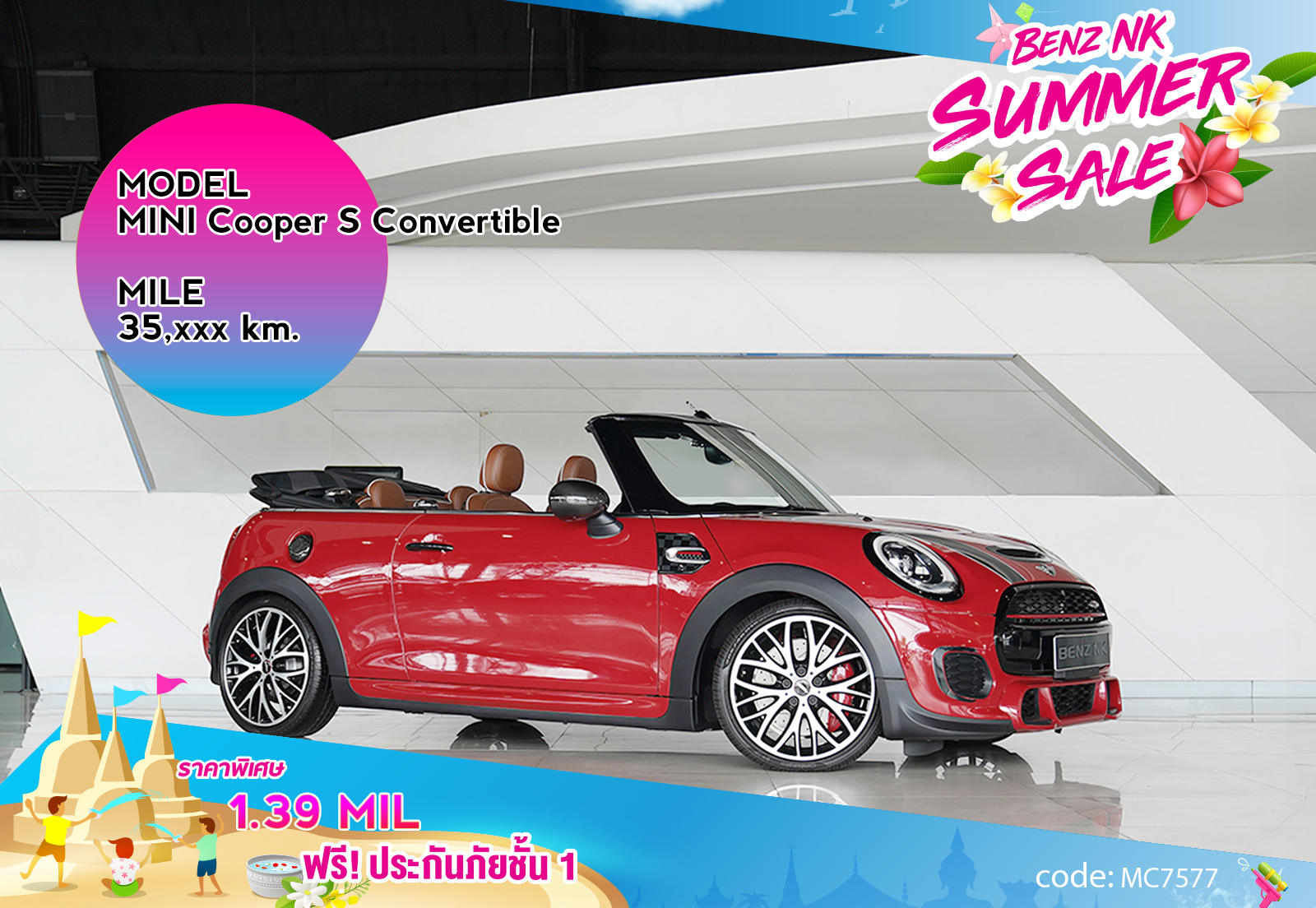 MINI Cooper S Cabrio RHD
